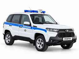 Автомобиль оперативно-служебный для уполномоченных участковых на базе LADA Niva Travel - фото Автомобили МВД